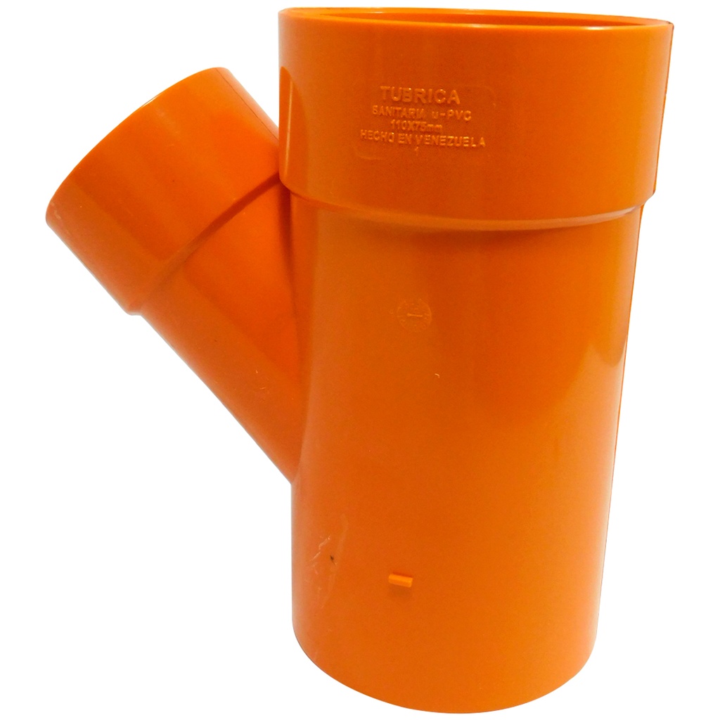 YEE PVC SANITARIO 110X75MM REDUCCION REFORZADO EXCXC TUBRICA