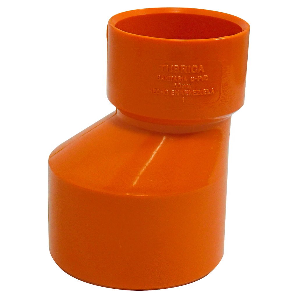 REDUCCION PVC SANITARIO REFORZADO 75X50MM CXC TUBRICA