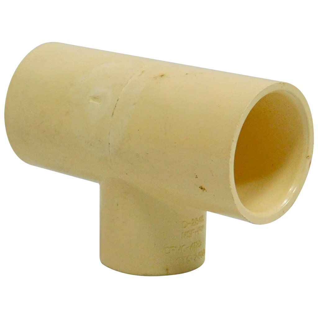 TEE CPVC REDUCCION CTS 1" X 3/4" CXCXC TUBRICA