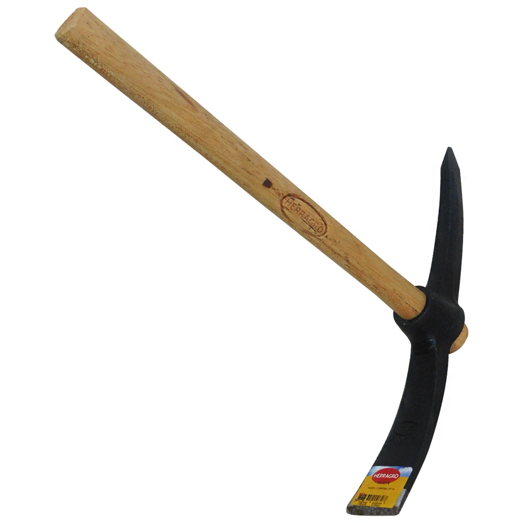 PIQUETA 1.5 LB CON CABO DE MADERA HERRAGRO