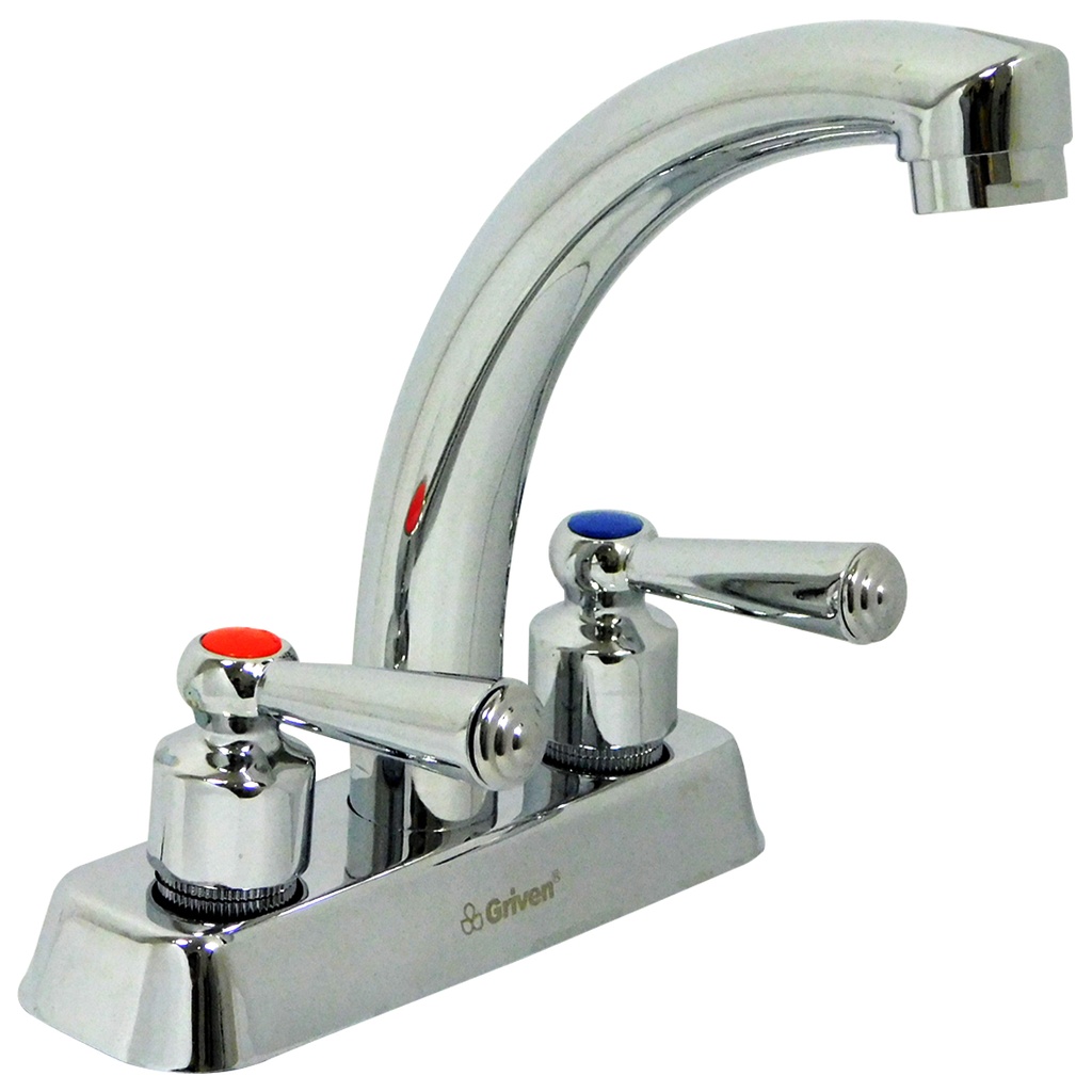 GRIFERIA PARA LAVAMANOS 4" DOBLE TEMPERATURA GRIVEN