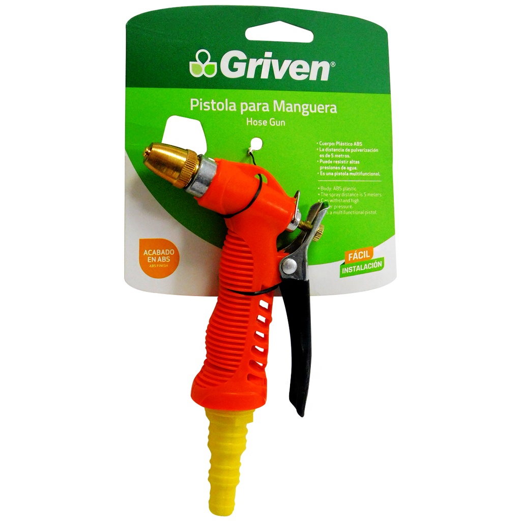 PISTOLA DE RIEGO 3/4" PARA MANGUERA GRIVEN