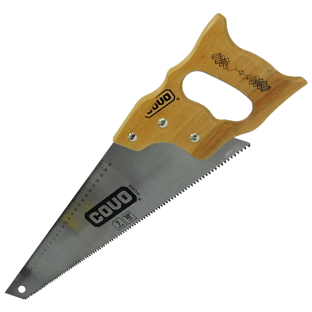 SERRUCHO 18" MANGO DE MADERA COVO