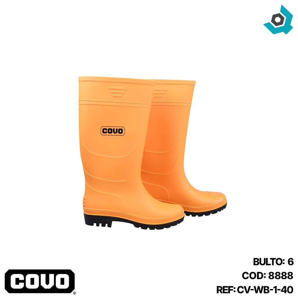 BOTAS DE CAUCHO T40 SIN PUNTA DE HIERRO COVO