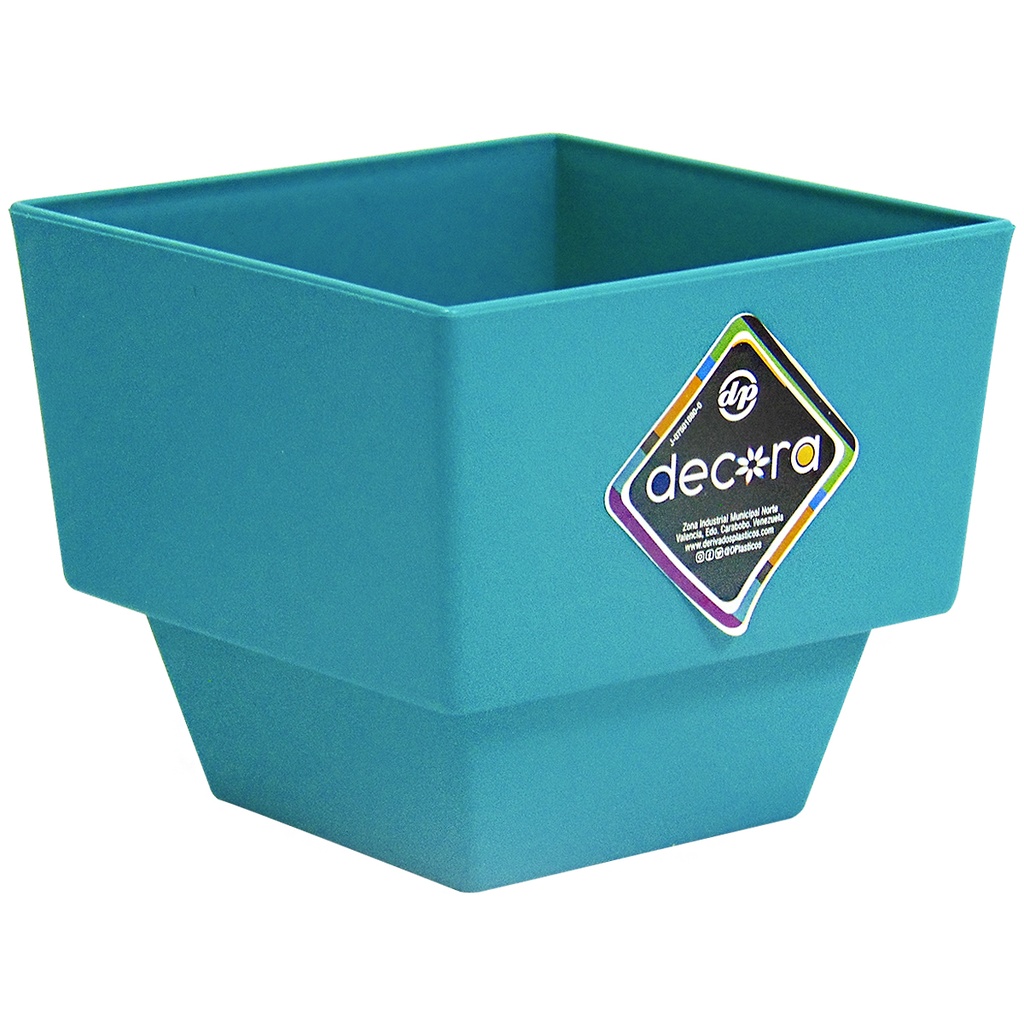 MATERO PP ART CUAD TEX L12 TURQUESA DP