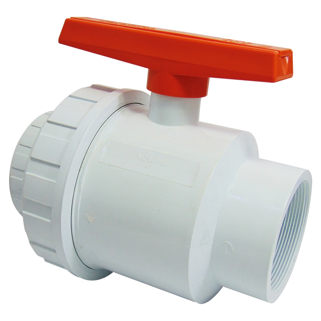 VALVULA 4" DE PVC CON ROSCA TUBRICA