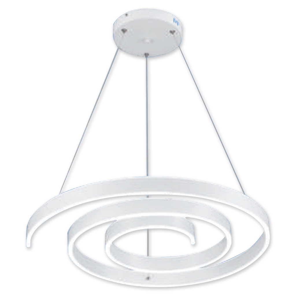 LAMPARA LED COLGANTE 100W ESPIRAL ANGEL LIGHT