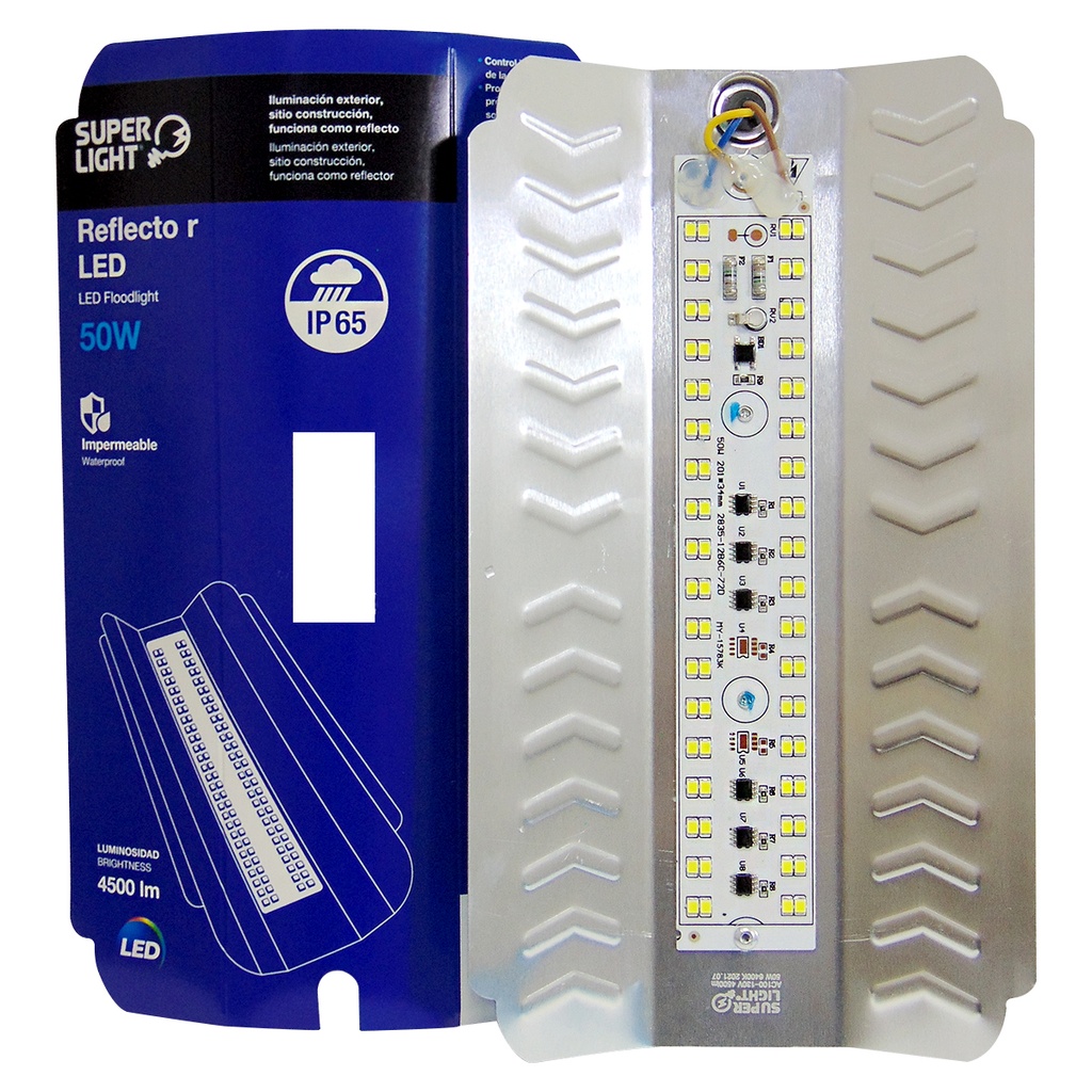 REFLECTOR LED 50W PARA EXTERIOR SUPER LIGHT
