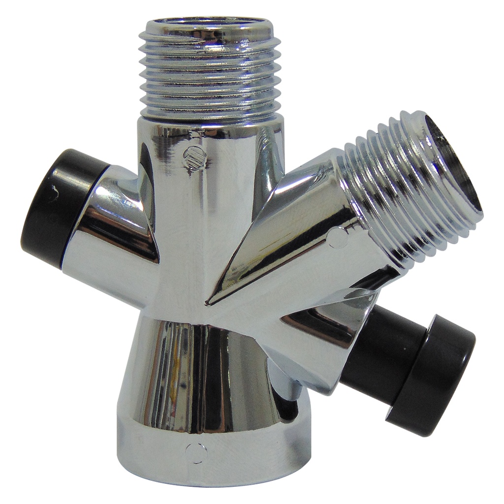 LLAVE 3 VIAS PARA REGADERA GRIVEN