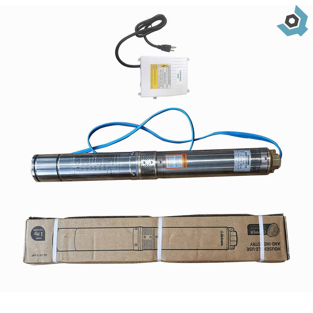 BOMBA DE AGUA 1HP SUMERGIBLE 110V GRIVEN