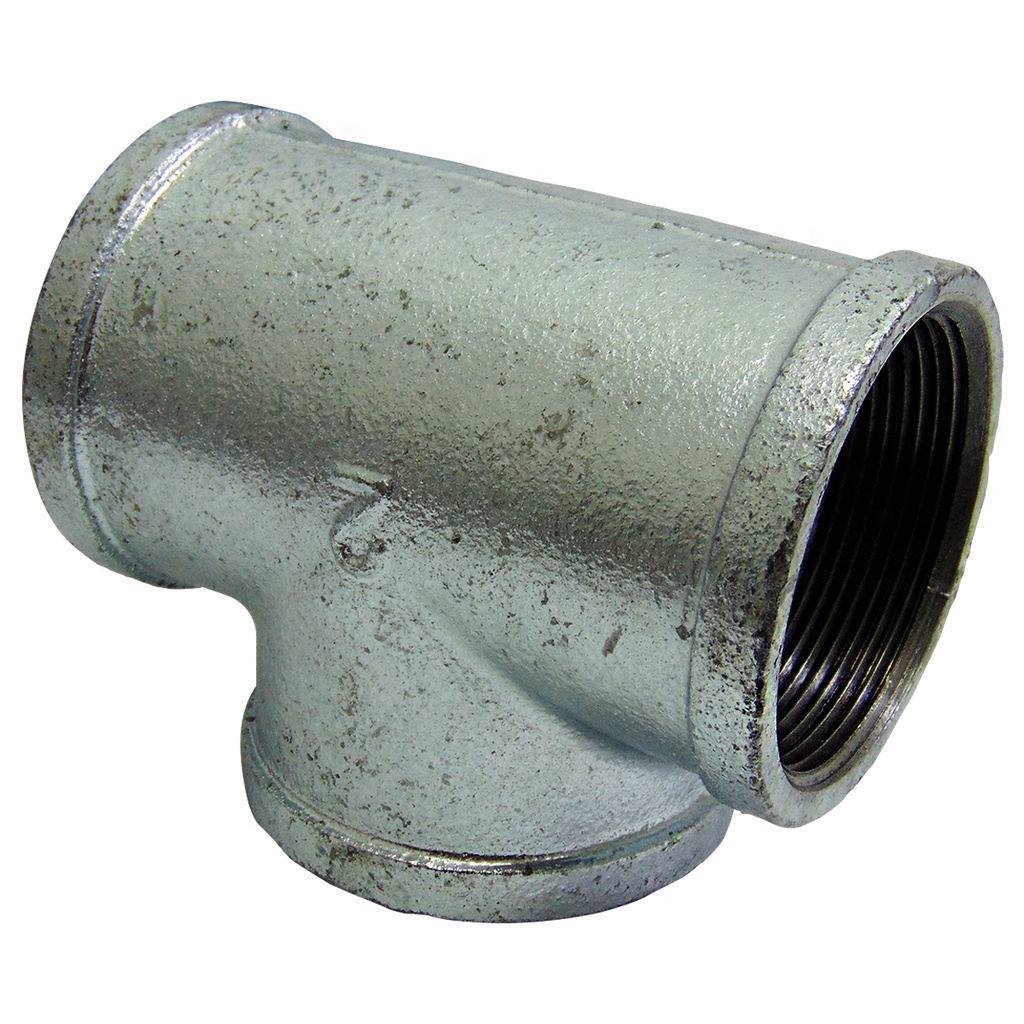 TEE 2" DE ACERO GALVANIZADO SENCILLA HR GRIVEN
