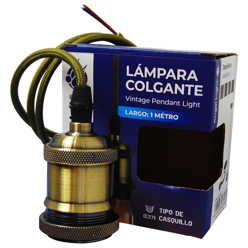 SOCATE PARA BOMBILLO COLGANTE SATINADO ANGEL LIGHT