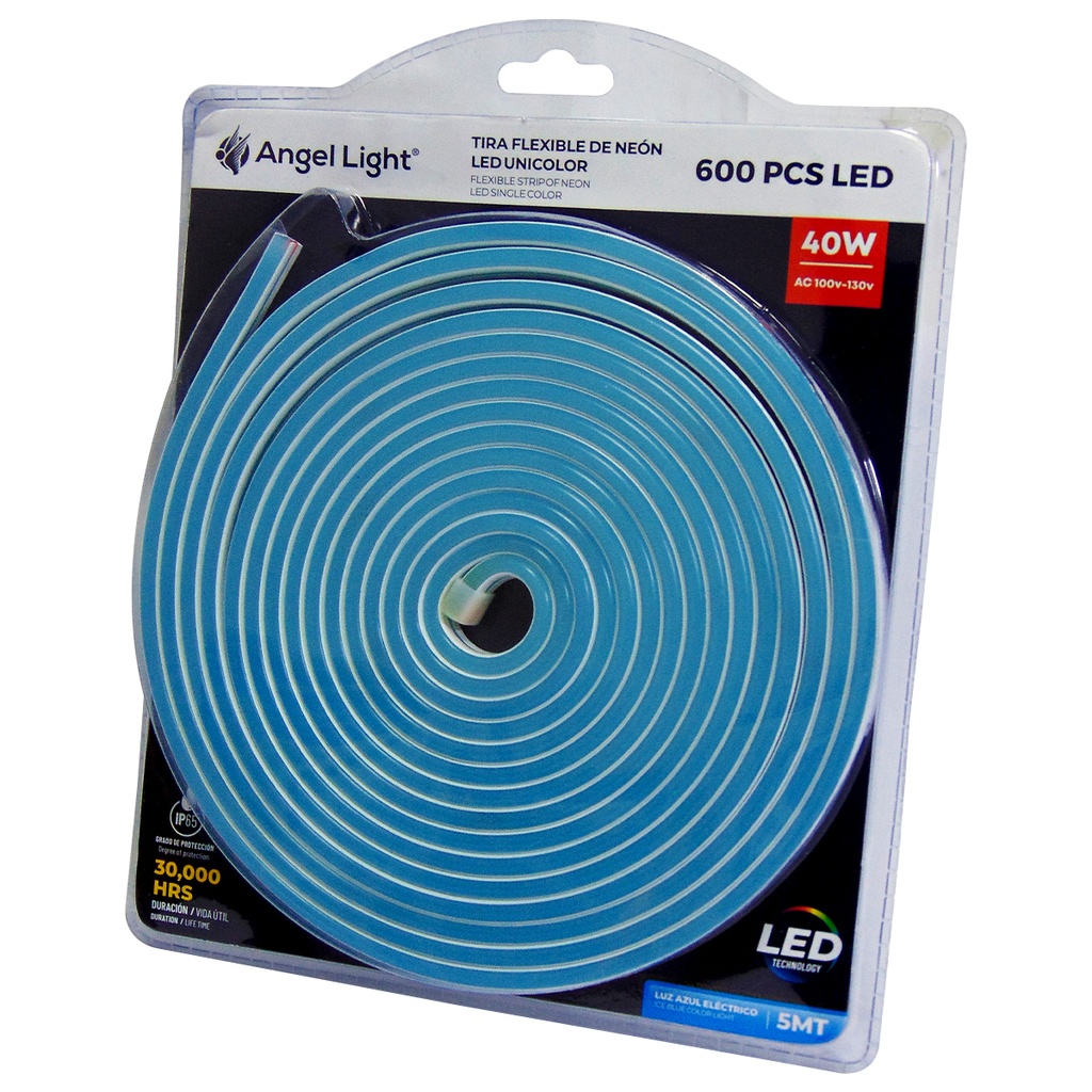 TIRA DE LUZ LED 5 METROS AZUL ELECTRICO ANGEL LIGHT