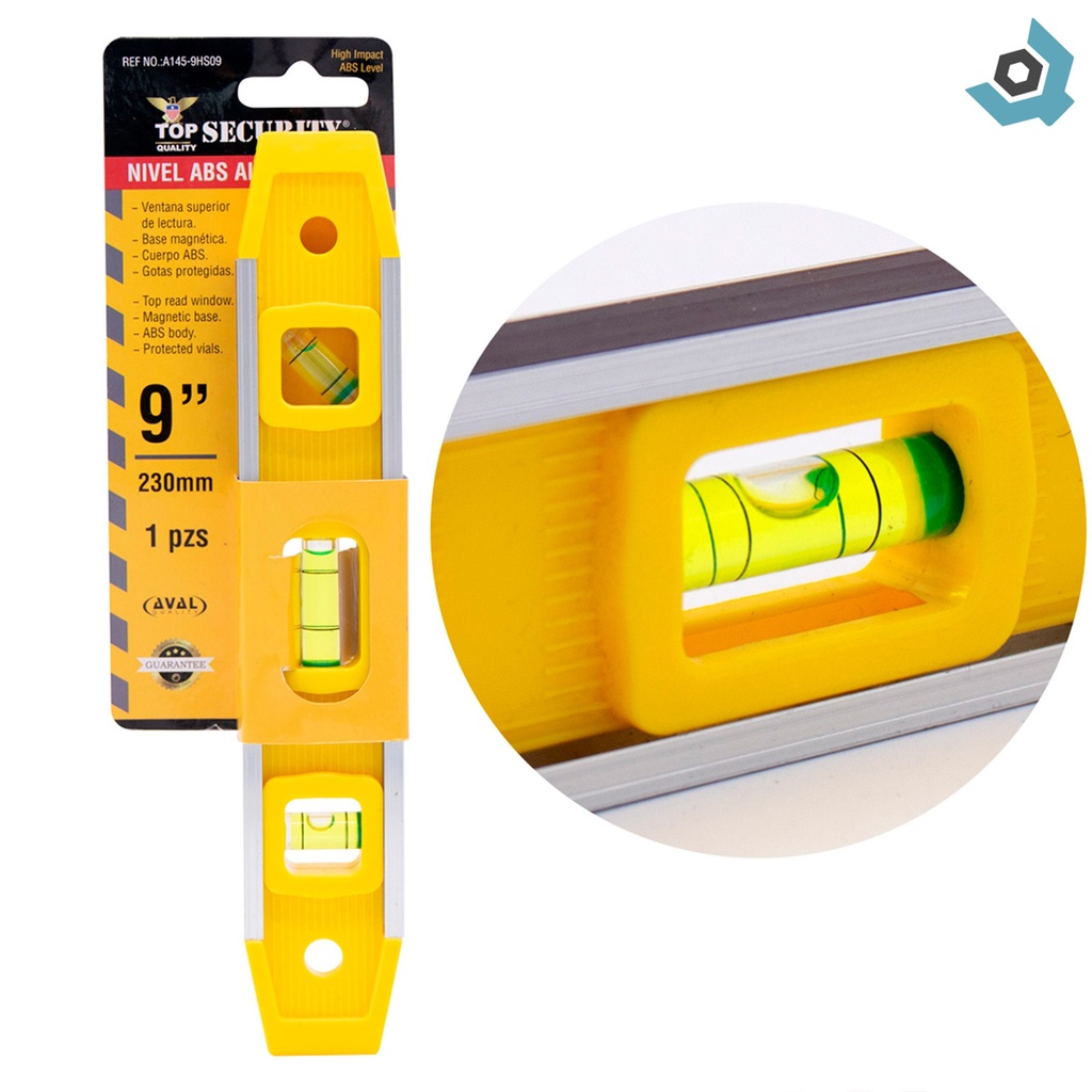 NIVEL 9" TIPO TORPEDO SECURITY
