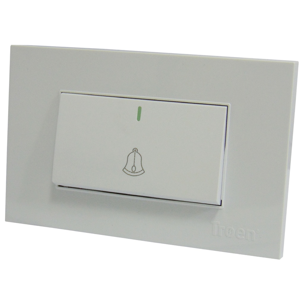 TIMBRE PARA PUERTAS BLANCO TROEN