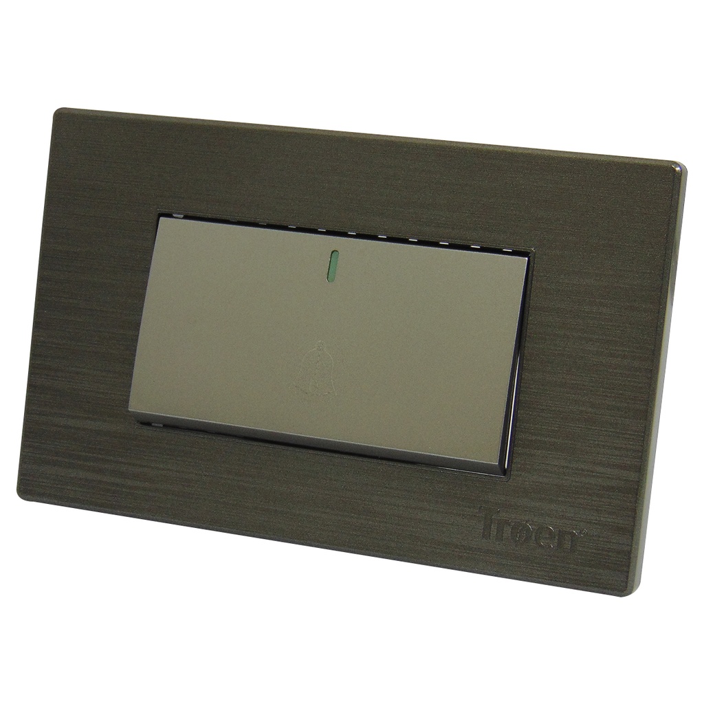 TIMBRE PARA PUERTAS PLATEADO TROEN