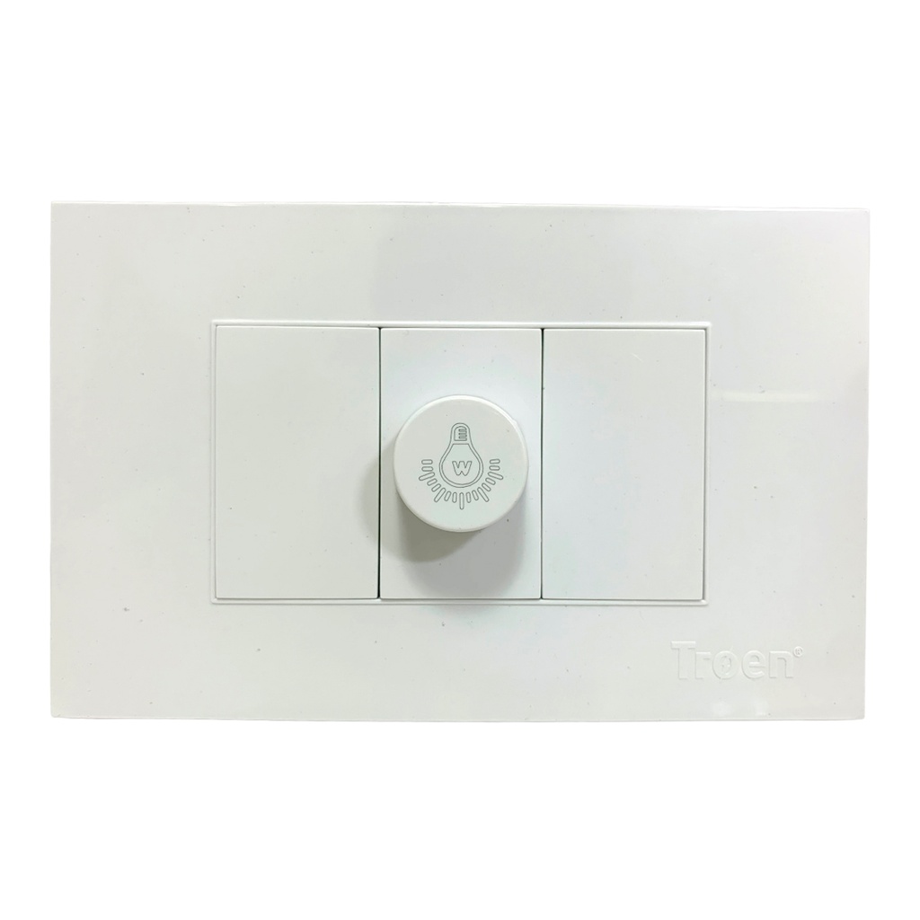 ATENUADOR DE LUZ GIRATORIO BLANCO TROEN