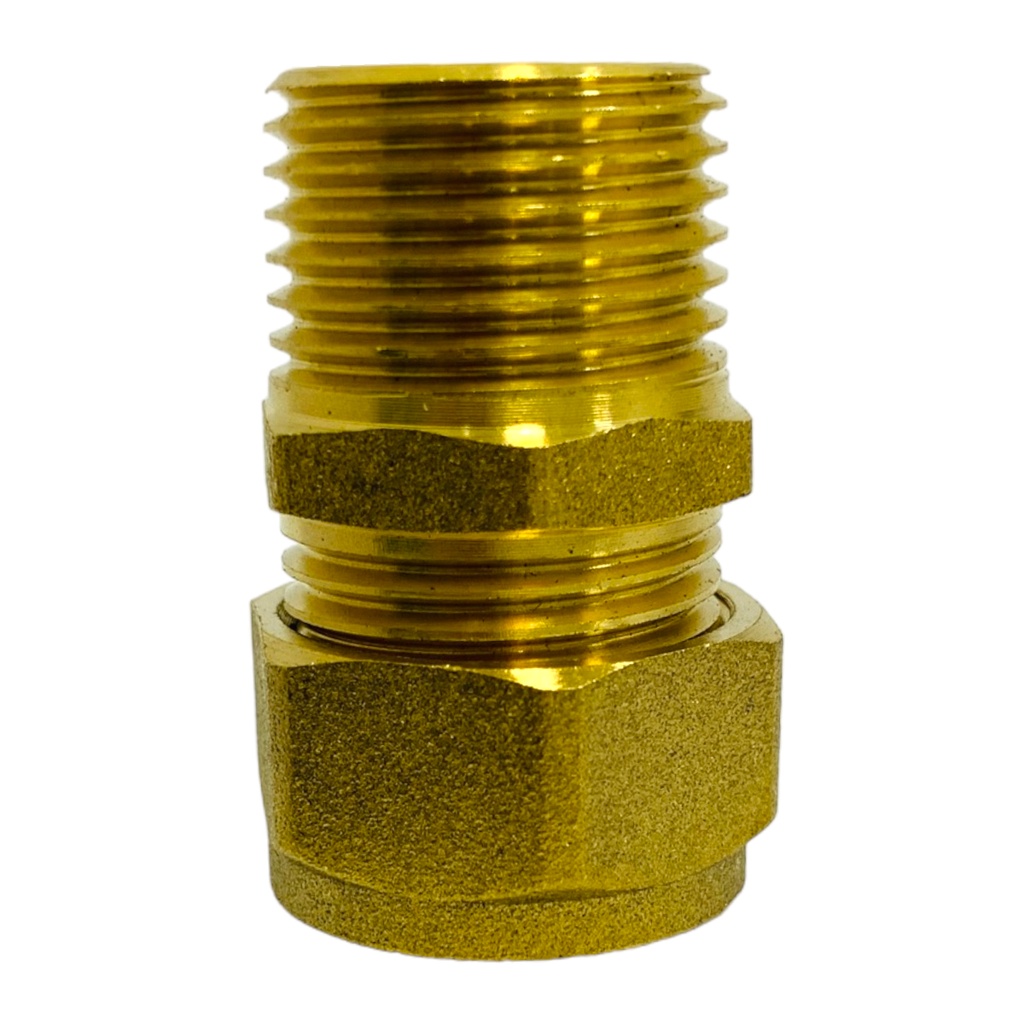RACOR 1/2" M X S 16MM DE BRONCE PARA GAS GRIVEN