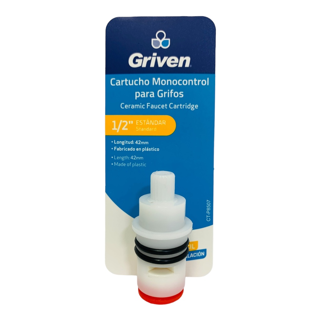 CARTUCHO MONOCONTROL 1/2" PARA GRIFERIAS GRIVEN