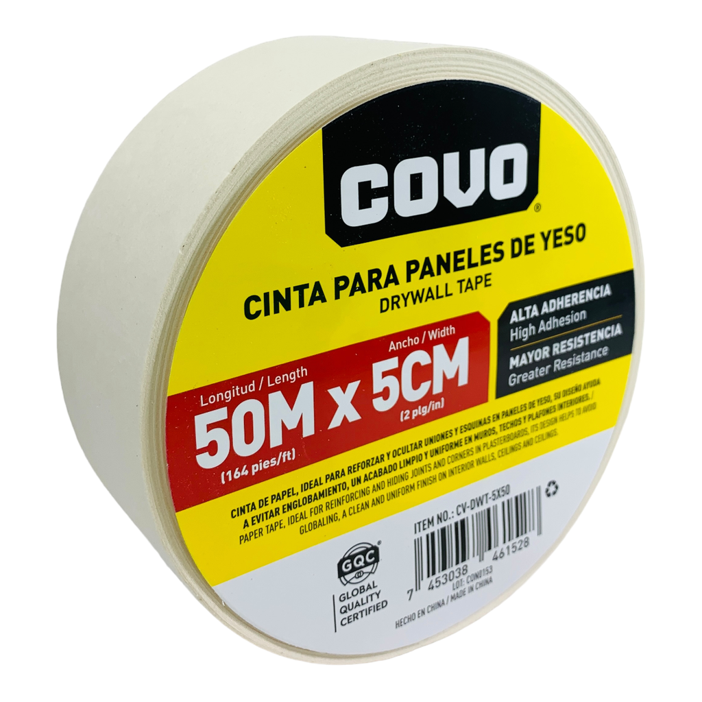 CINTA PARA PANELES DE YESO 50M X 5CM COVO