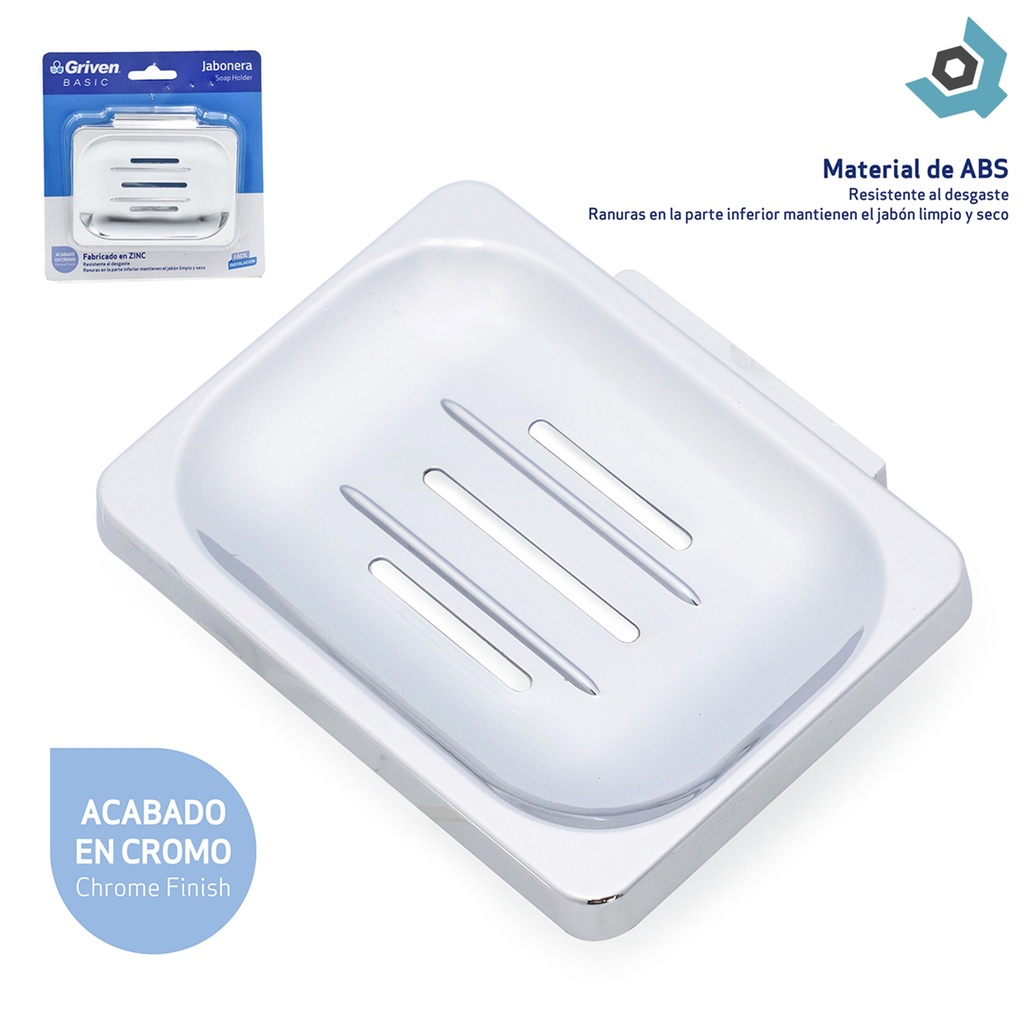 JABONERA DE BANO GRIVEN BASIC
