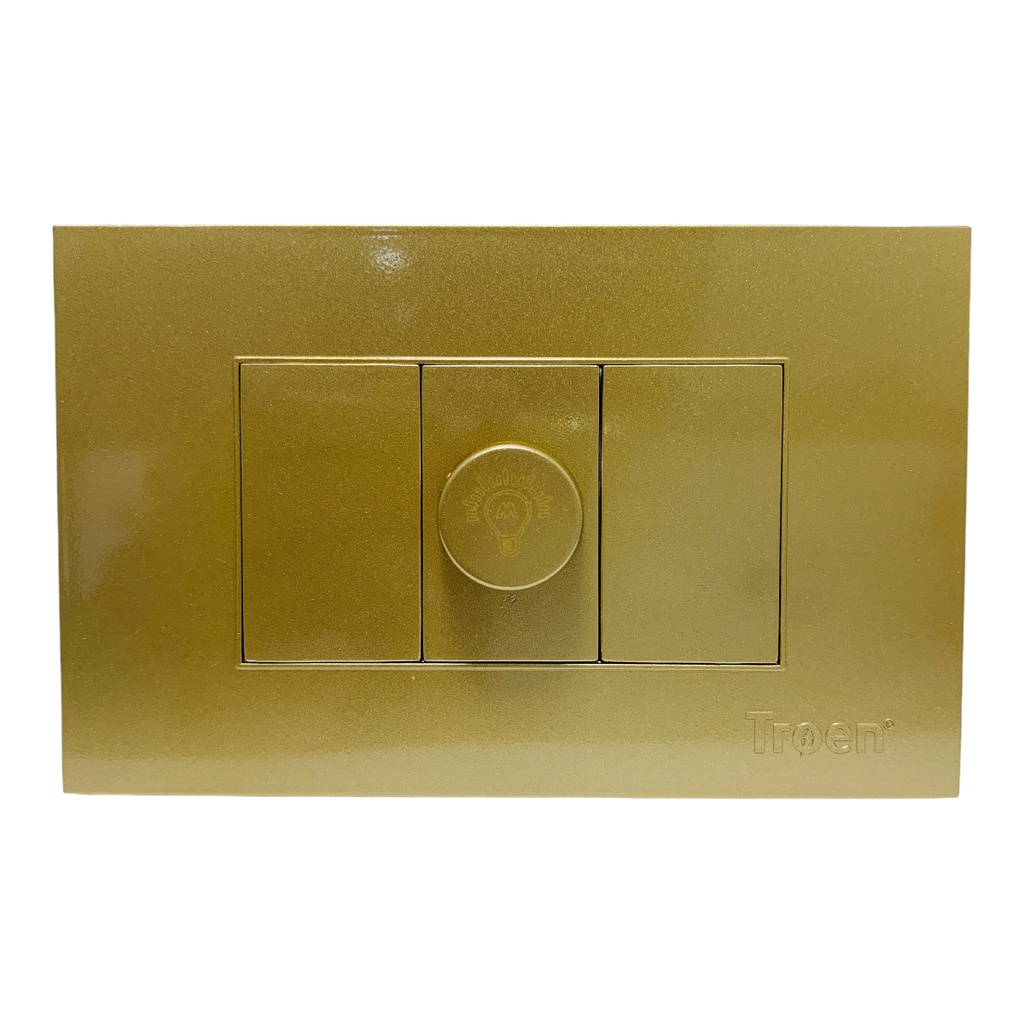 ATENUADOR DE LUZ GIRATORIO DORADO TROEN