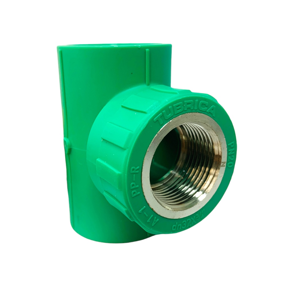 TEE PPR PRES 32MM X 3/4" CXCXHR-MET POLIFUSION TUBRICA