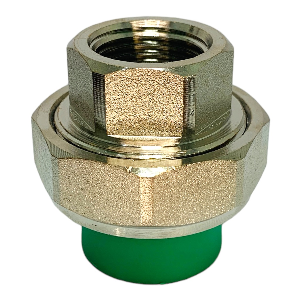 UNION ROSCA HEMBRA PPR PRES 20MM X 1/2" CXHR-MET POLIFUSION TUBRICA