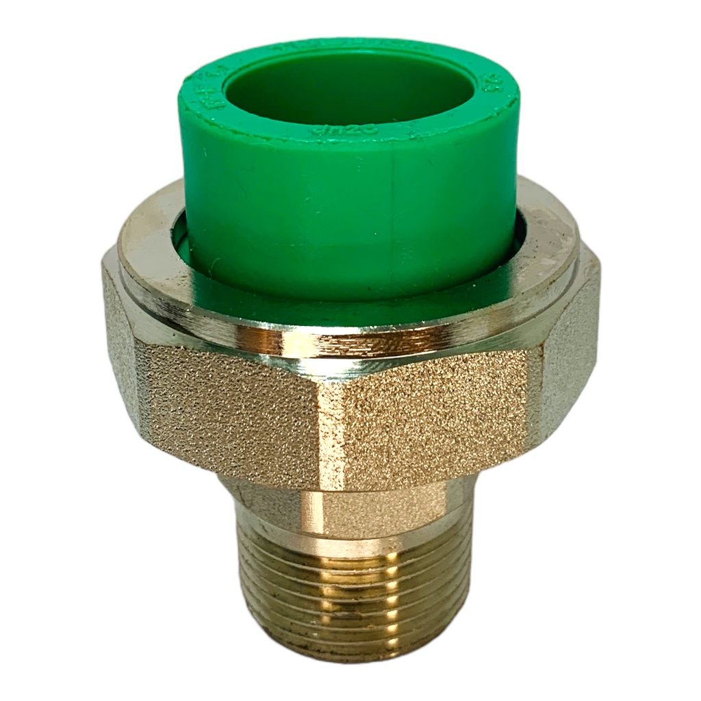UNION ROSCA MACHO PPR PRES 25 X 3/4" C X MR-MET POLIFUSION TUBRICA