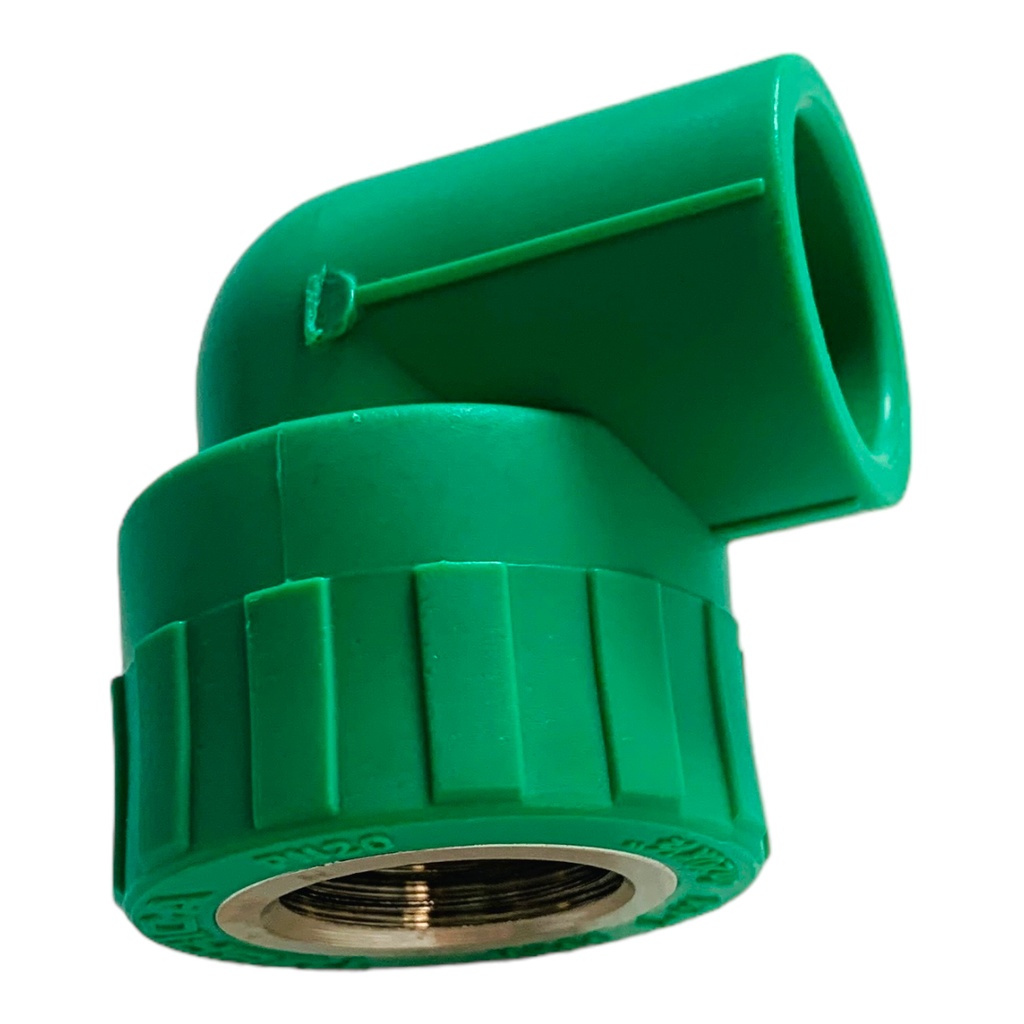 CODO 90GR PPR PRES 20MM X 1/2" CXHR-MET POLIFUSION TUBRICA