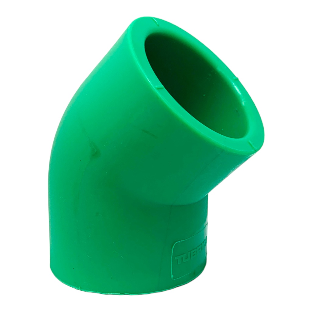 CODO 45GR PPR PRES 32MM CXC POLIFUSION TUBRICA