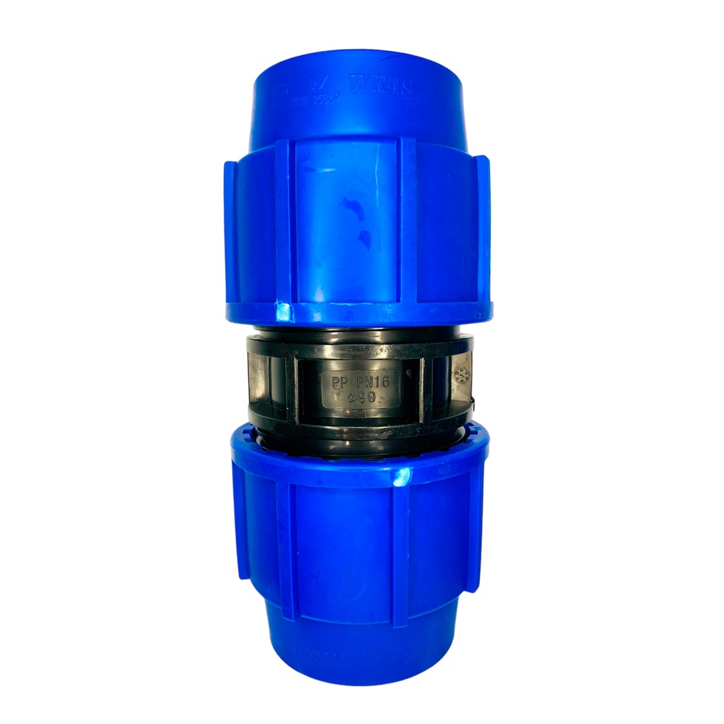 UNION 90MM PARA RIEGO PEAD TUBRICA
