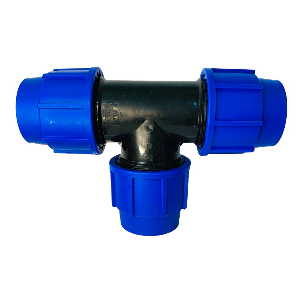 TEE 90MM PARA RIEGO PEAD TUBRICA