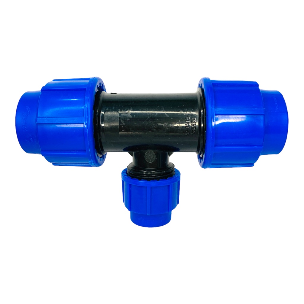 TEE REDU 32 X 20MM PARA RIEGO PEAD TUBRICA