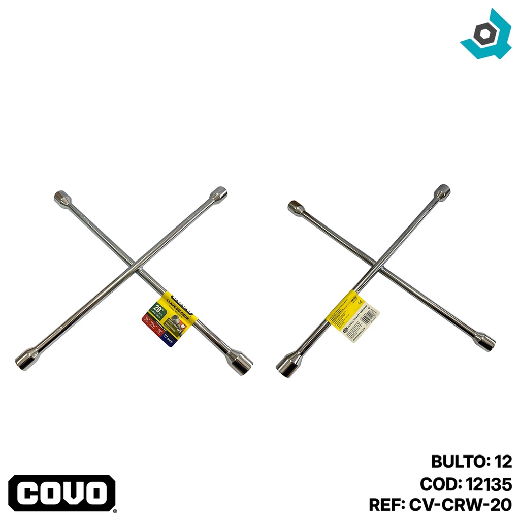 LLAVE DE CRUZ 20" COVO