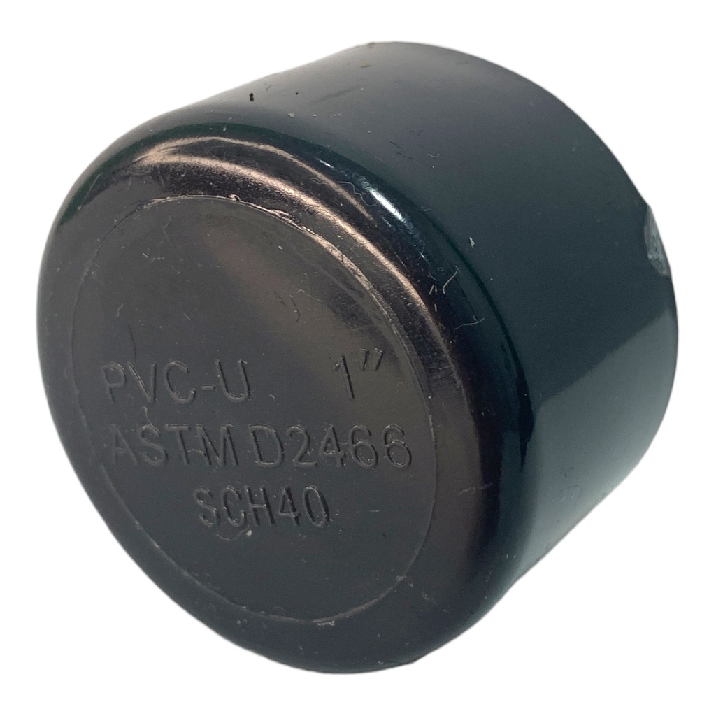 TAPA PVC 1" SIN ROSCA