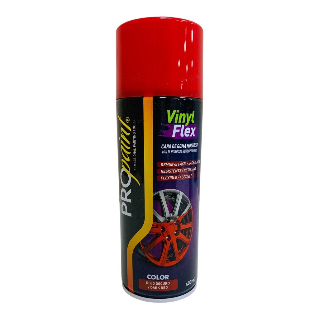 SPRAY VINYL FLEX ROJO 400ML PRO PAINT