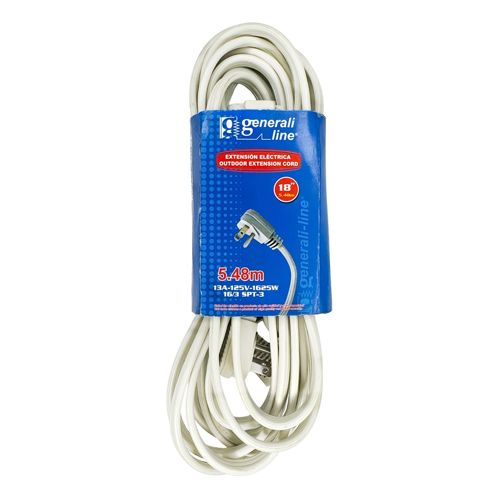 EXTENSION ELECTRICA 5.48M 1 TOMA TRIFASICA GENERALI LINE