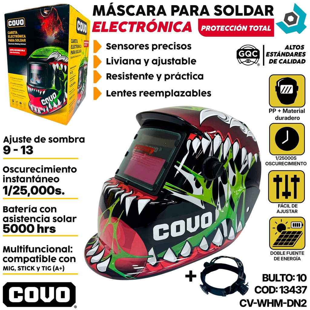 MASCARA PARA SOLDAR ELECTRONICA DN2 COVO