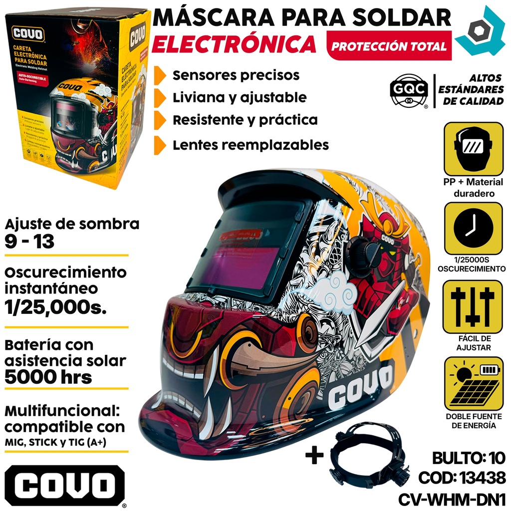 MASCARA PARA SOLDAR ELECTRONICA DN1 COVO