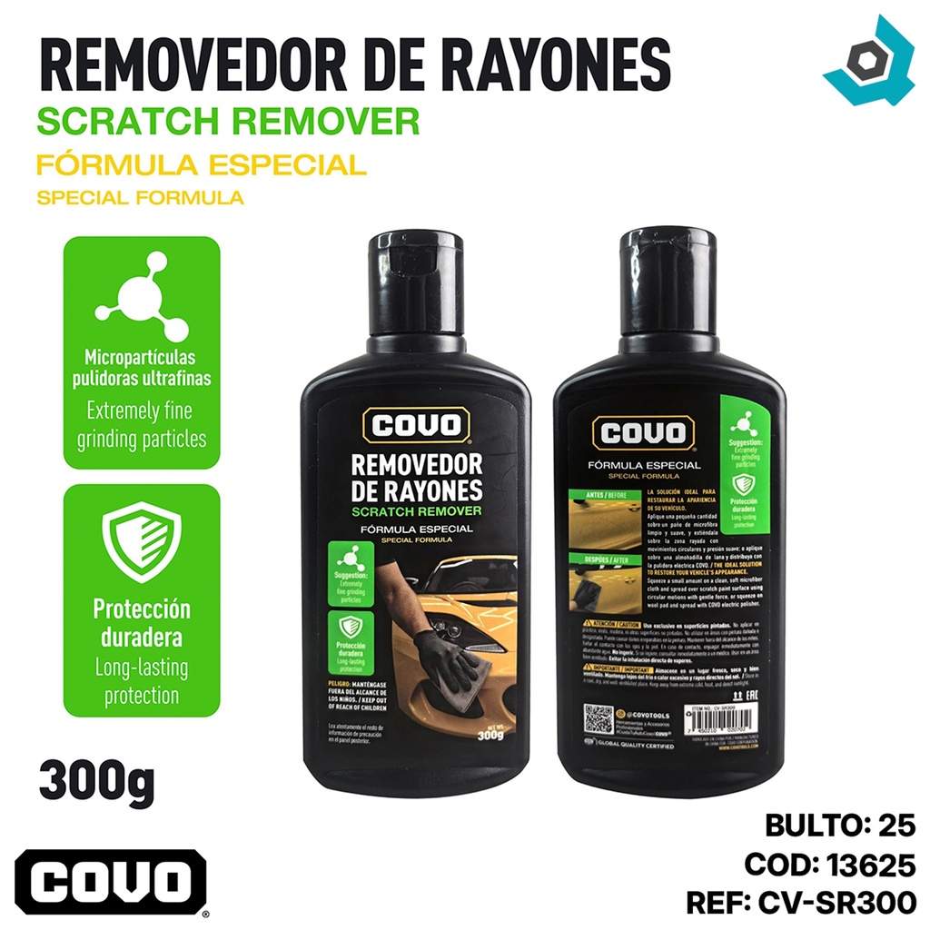 REMOVEDOR DE RAYONES COVO
