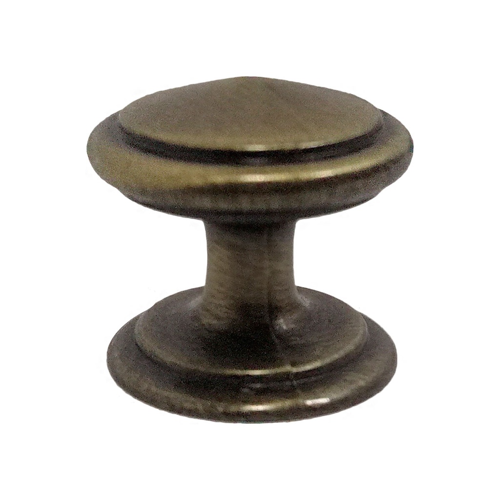 TIRADOR PARA MUEBLES DE BOTON BRONCE