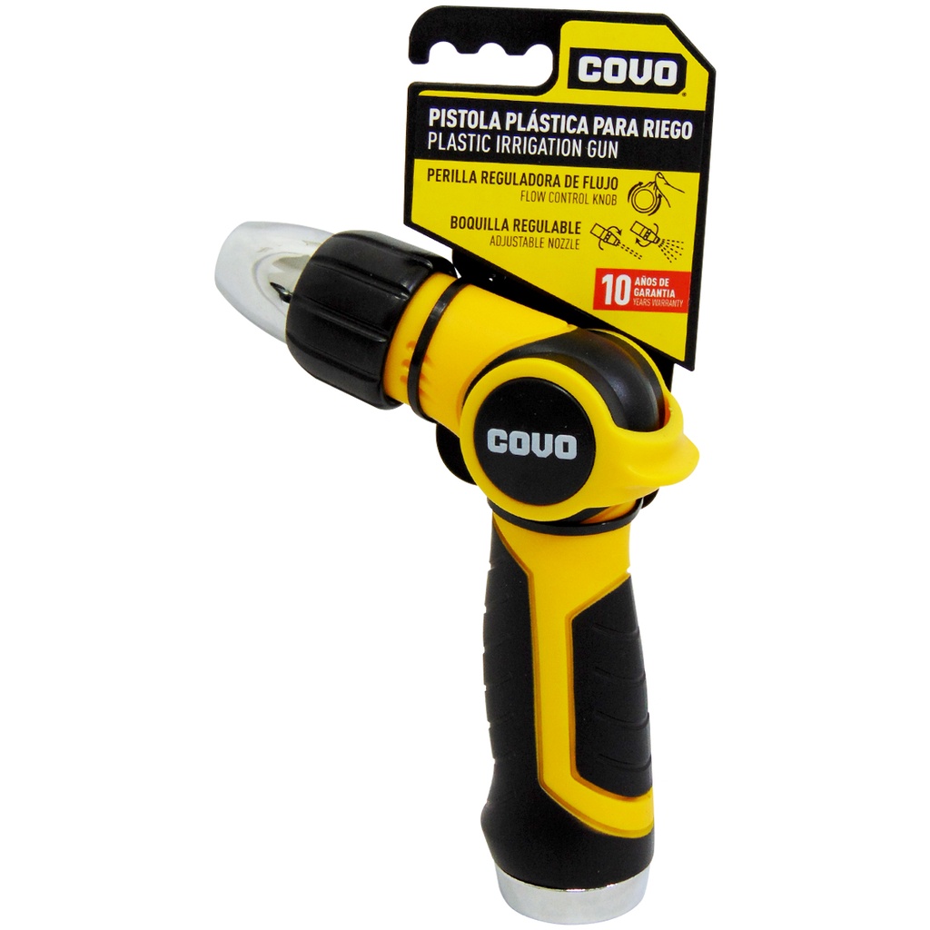 PISTOLA DE RIEGO 3/4" PARA MANGUERA COVO