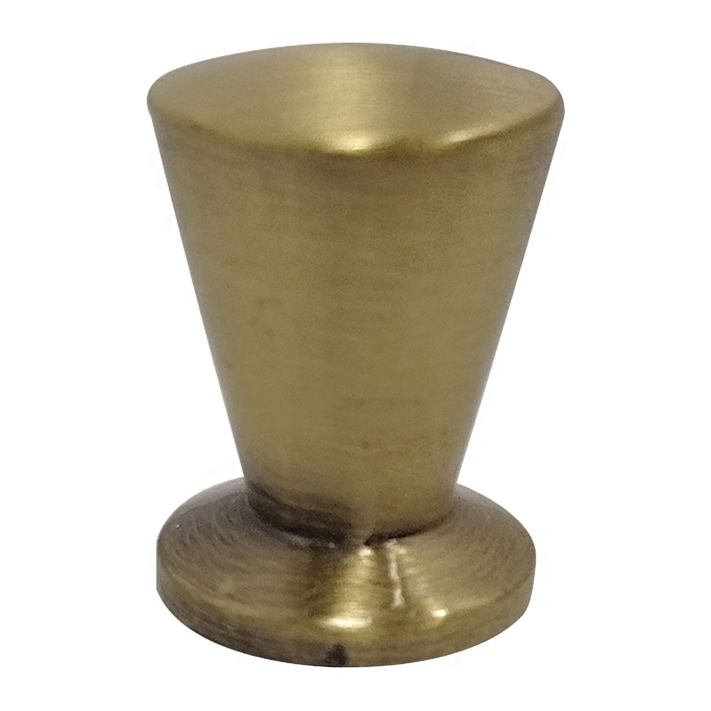 TIRADOR PARA MUEBLES DE BOTON BRONCE