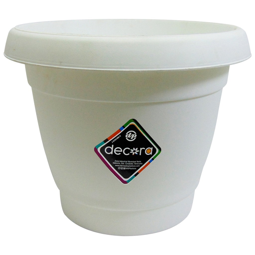 MATERO PP CLASICO D-30 BLANCO DP