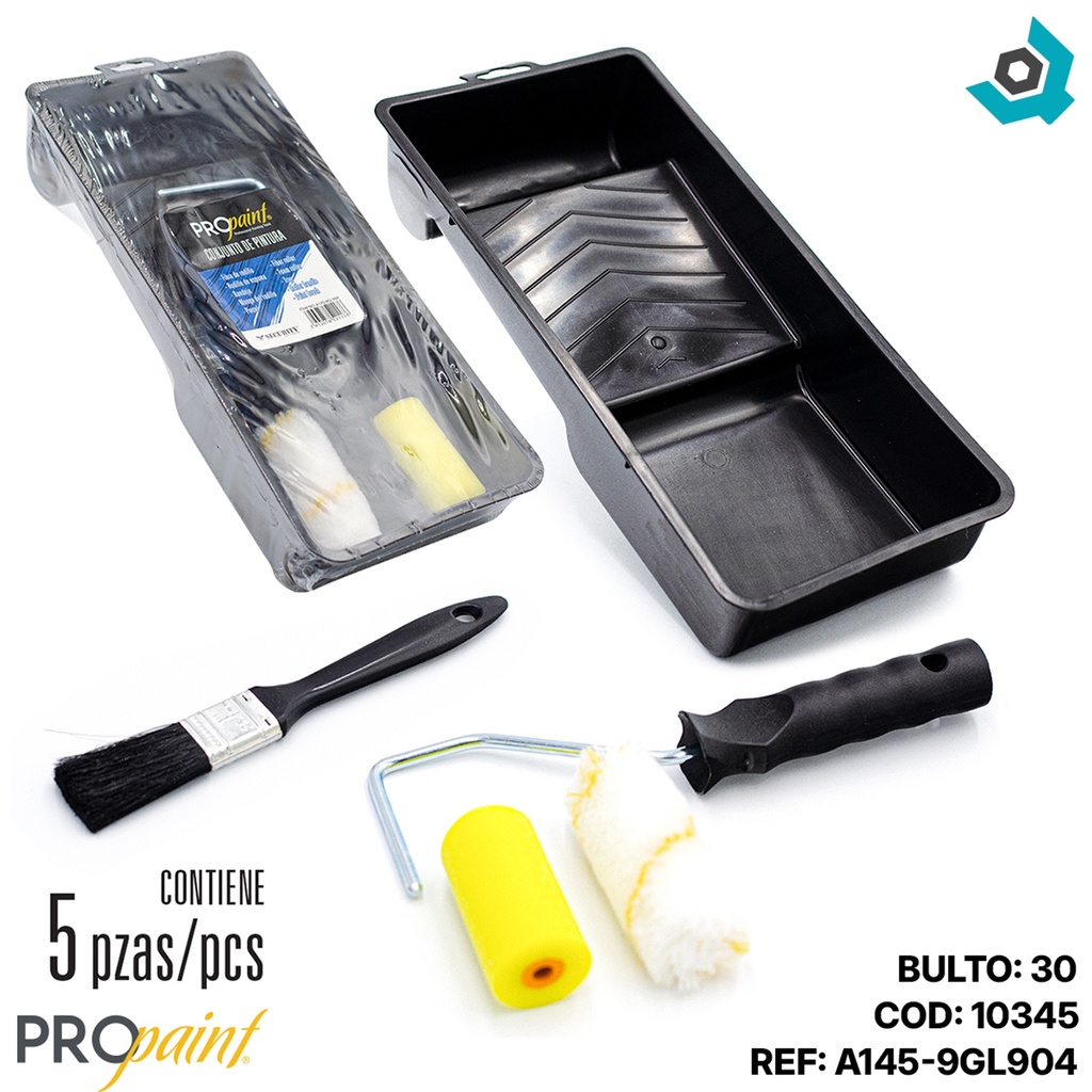 SET DE BANDEJA PARA PINTURA PRO PAINT
