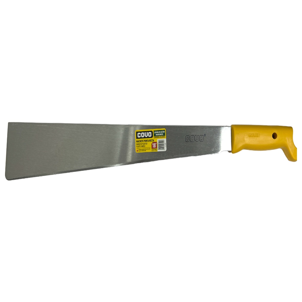 MACHETE PUNTA RECTA 18" COVO