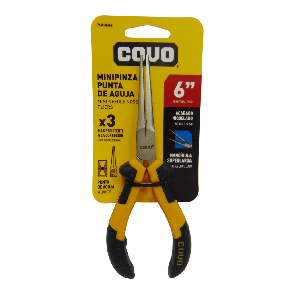 MINI PINZA PUNTA AGUJA COVO