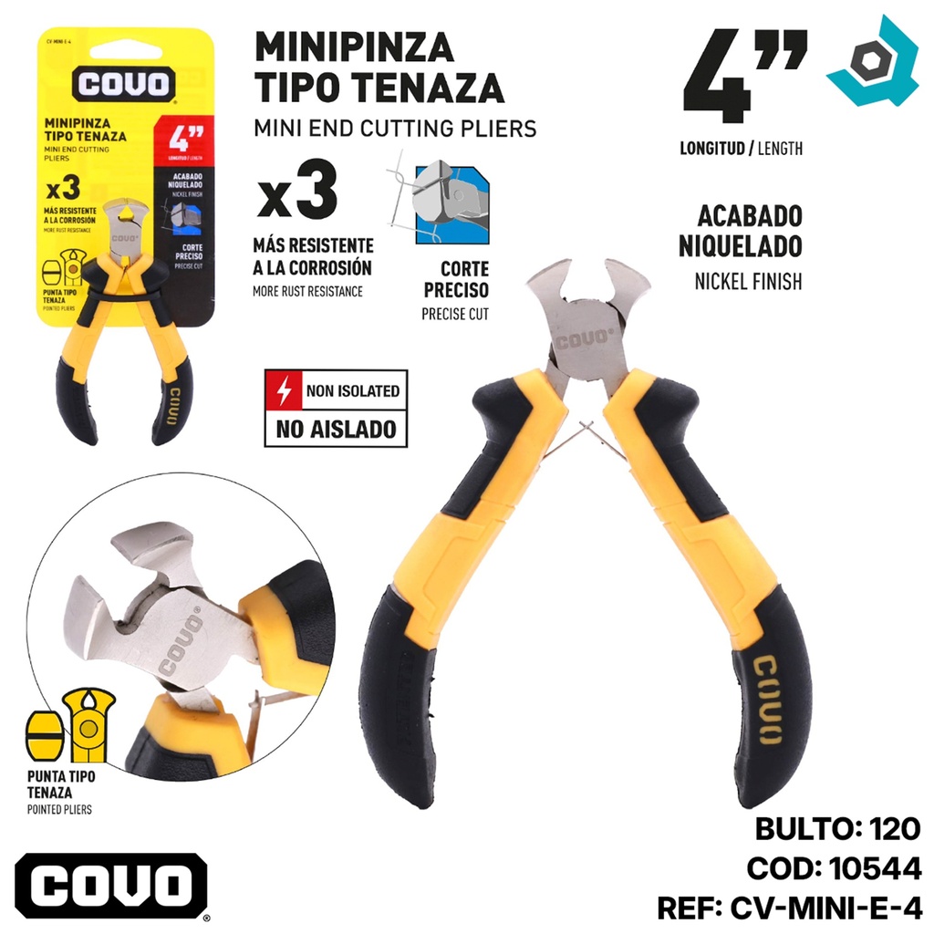 MINI PINZA TIPO TENAZA COVO