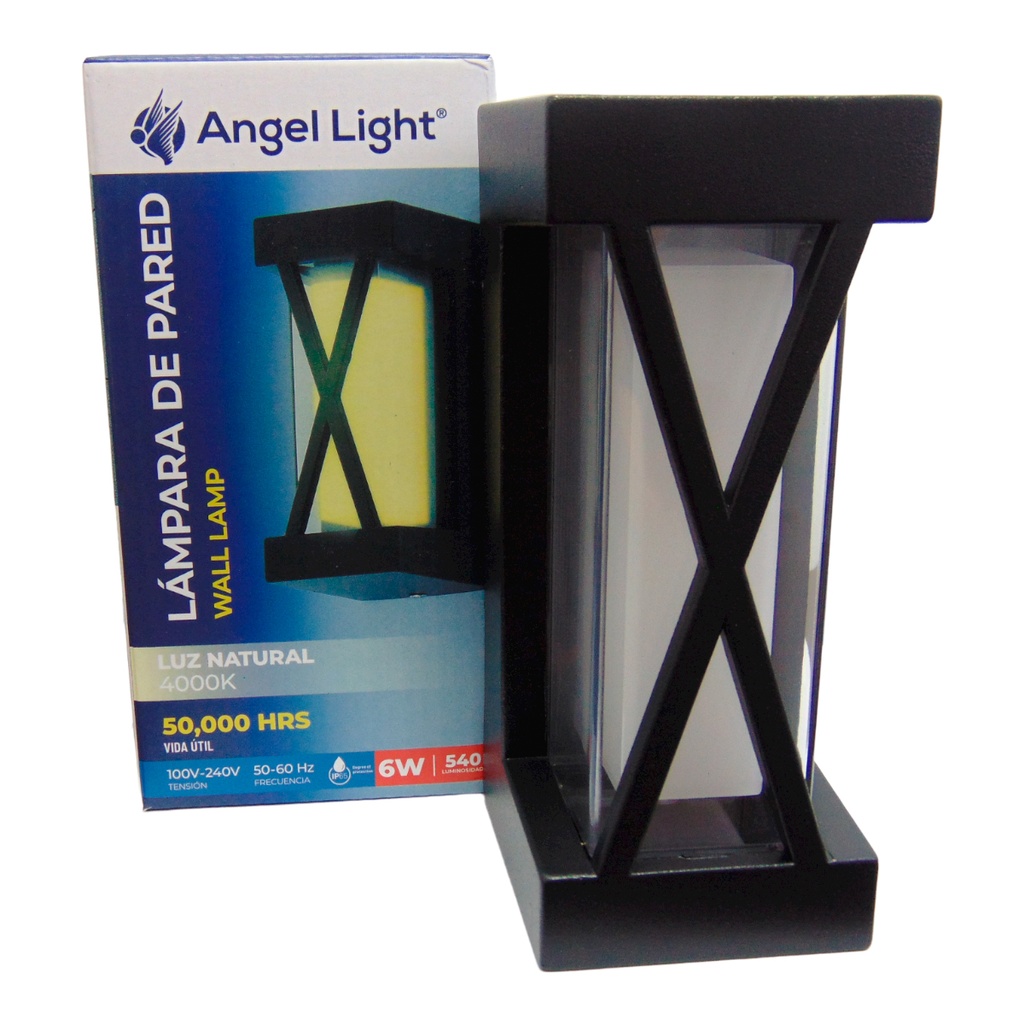 LAMPARA DE PARED 6W LUZ NATURAL ANGEL LIGHT